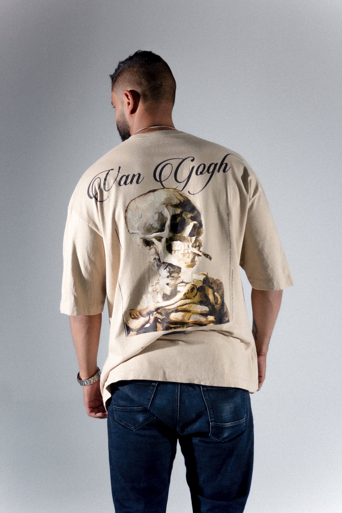CAMISETA ESQUELETO VAN GOGH - ARENA