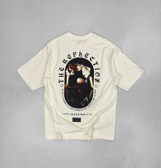 CAMISETA NARCISO - HUESO